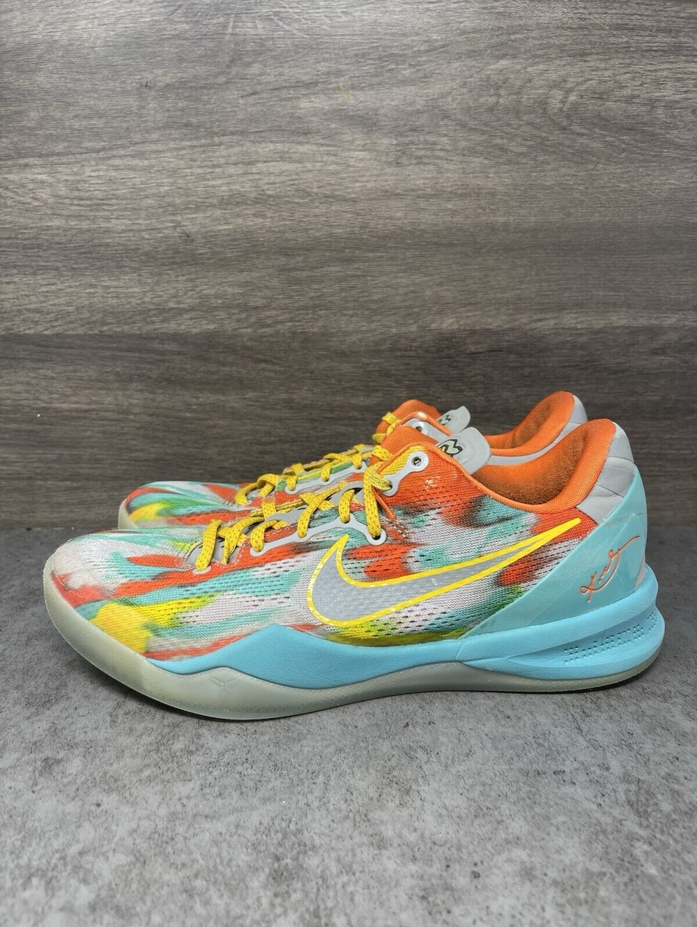 Nike Kobe 8 Protro Venice Beach Size 8.5 Mens Basketball Shoes FQ3548-001